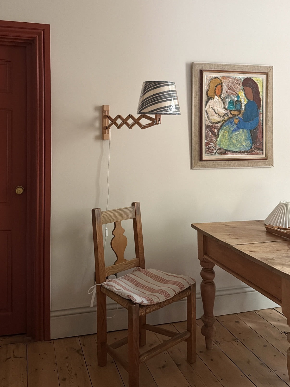 Vintage Scissor Lamp (2 Available)