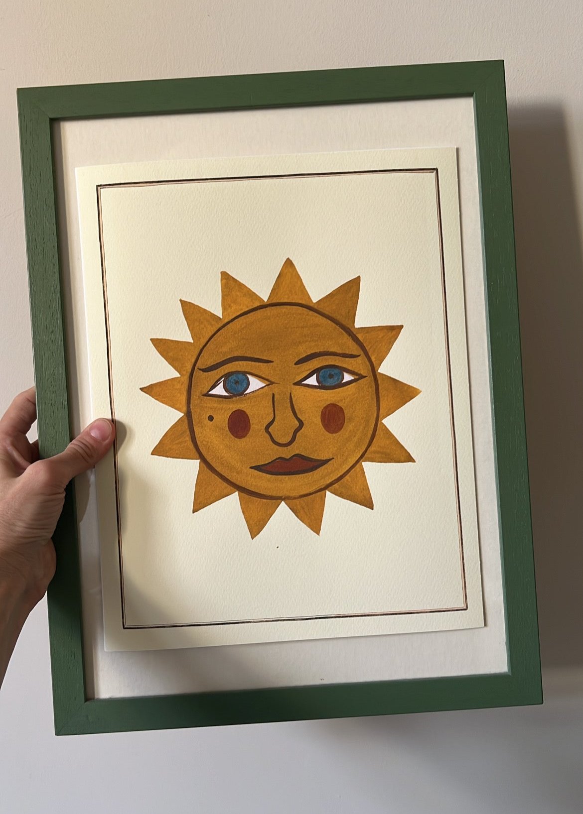 Bohome Sun Print
