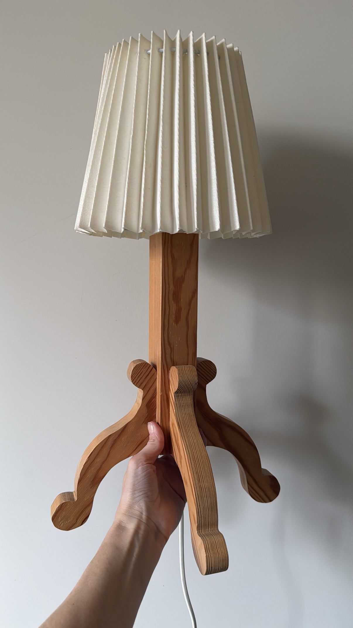 Vintage Pine Lamp