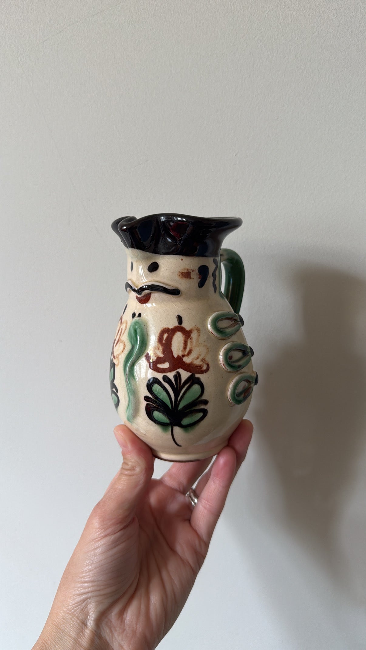 Vintage Hungarian Wine Pitcher