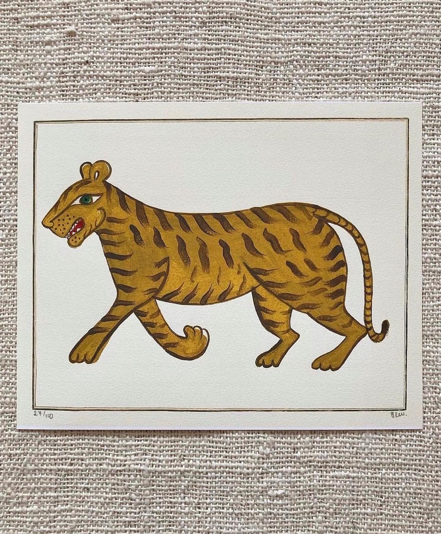 Limited Edition Tiger Print
