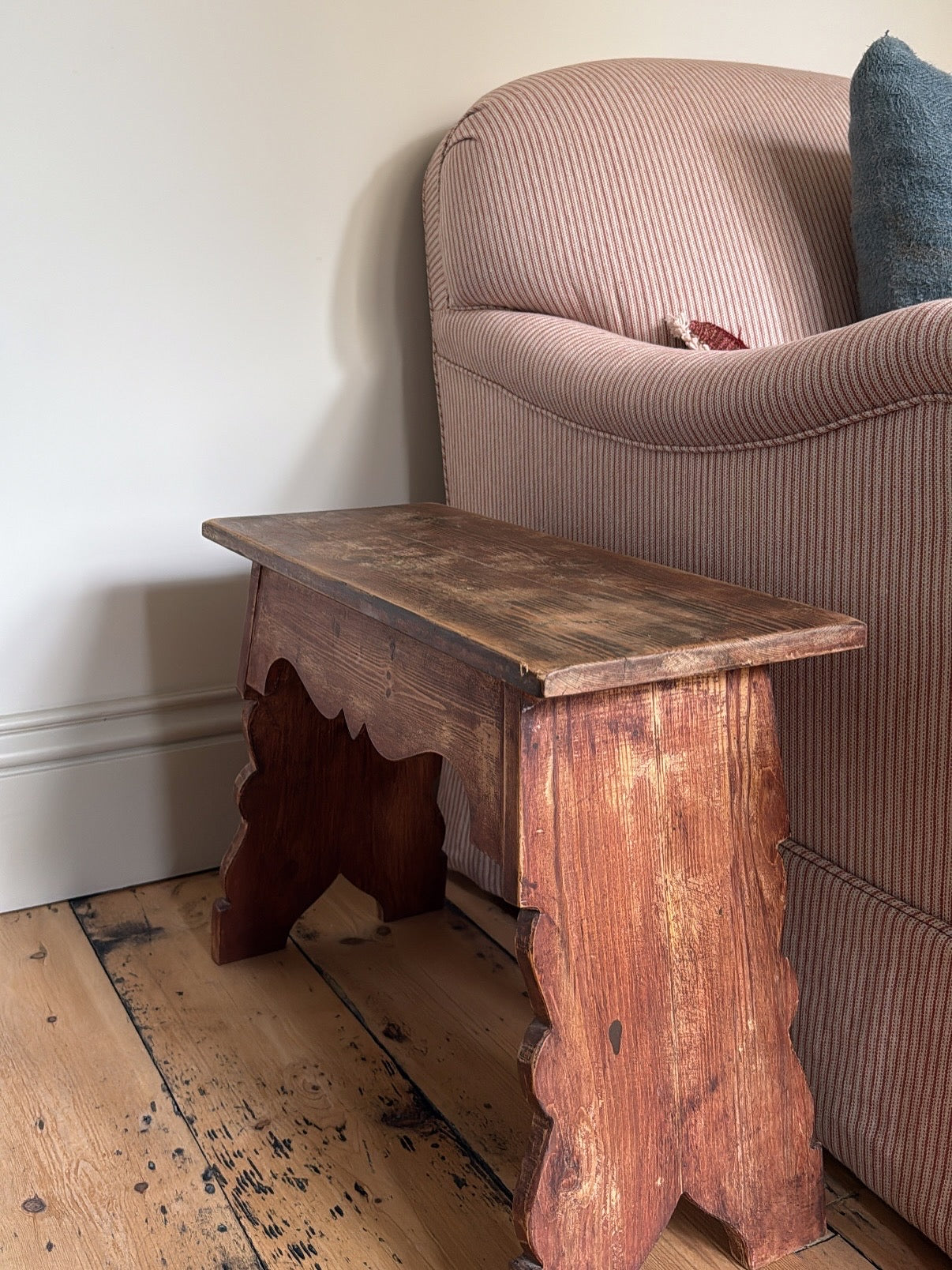 Vintage Stool/Side Table