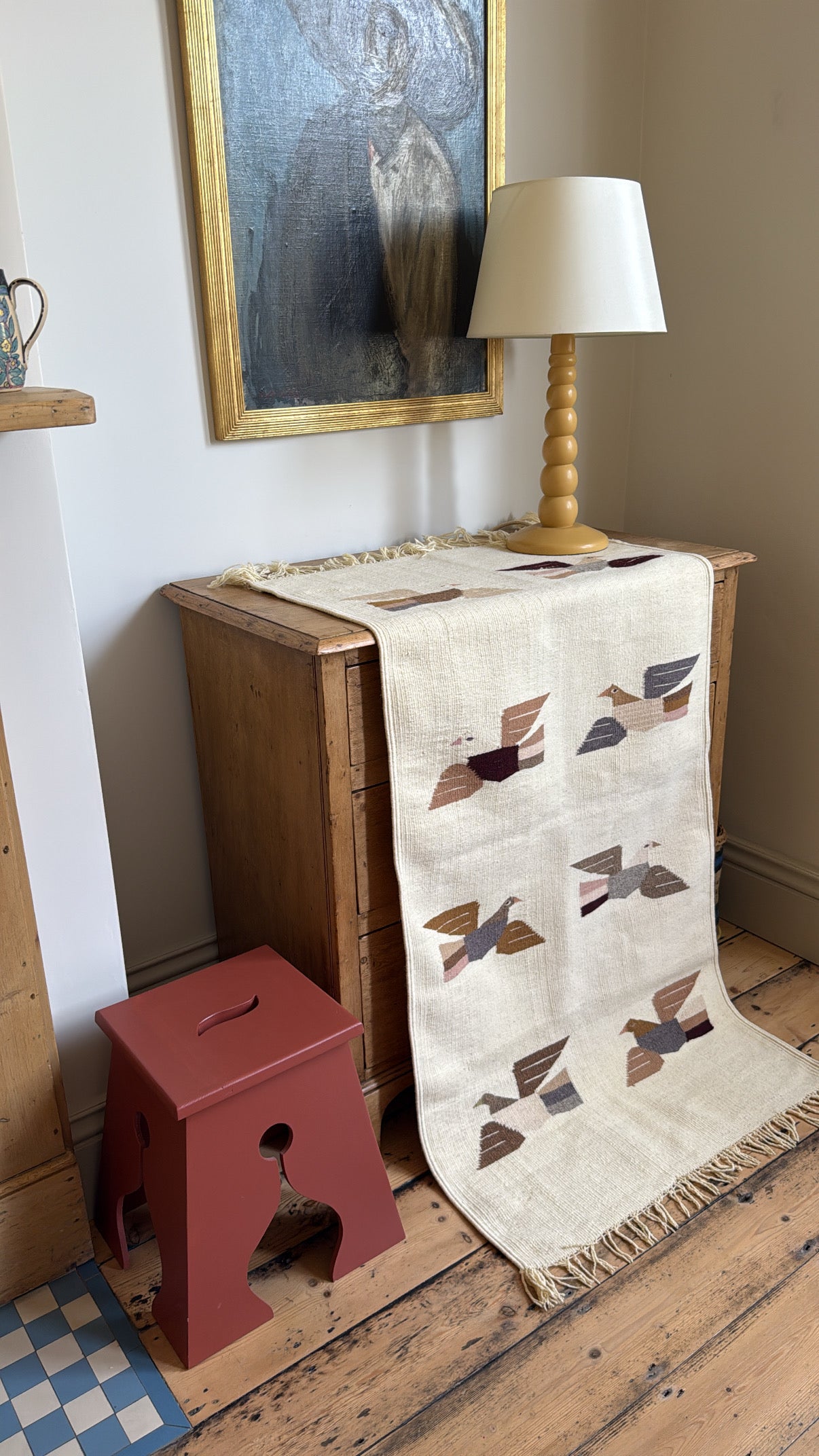 Vintage Bird Wall Hanging