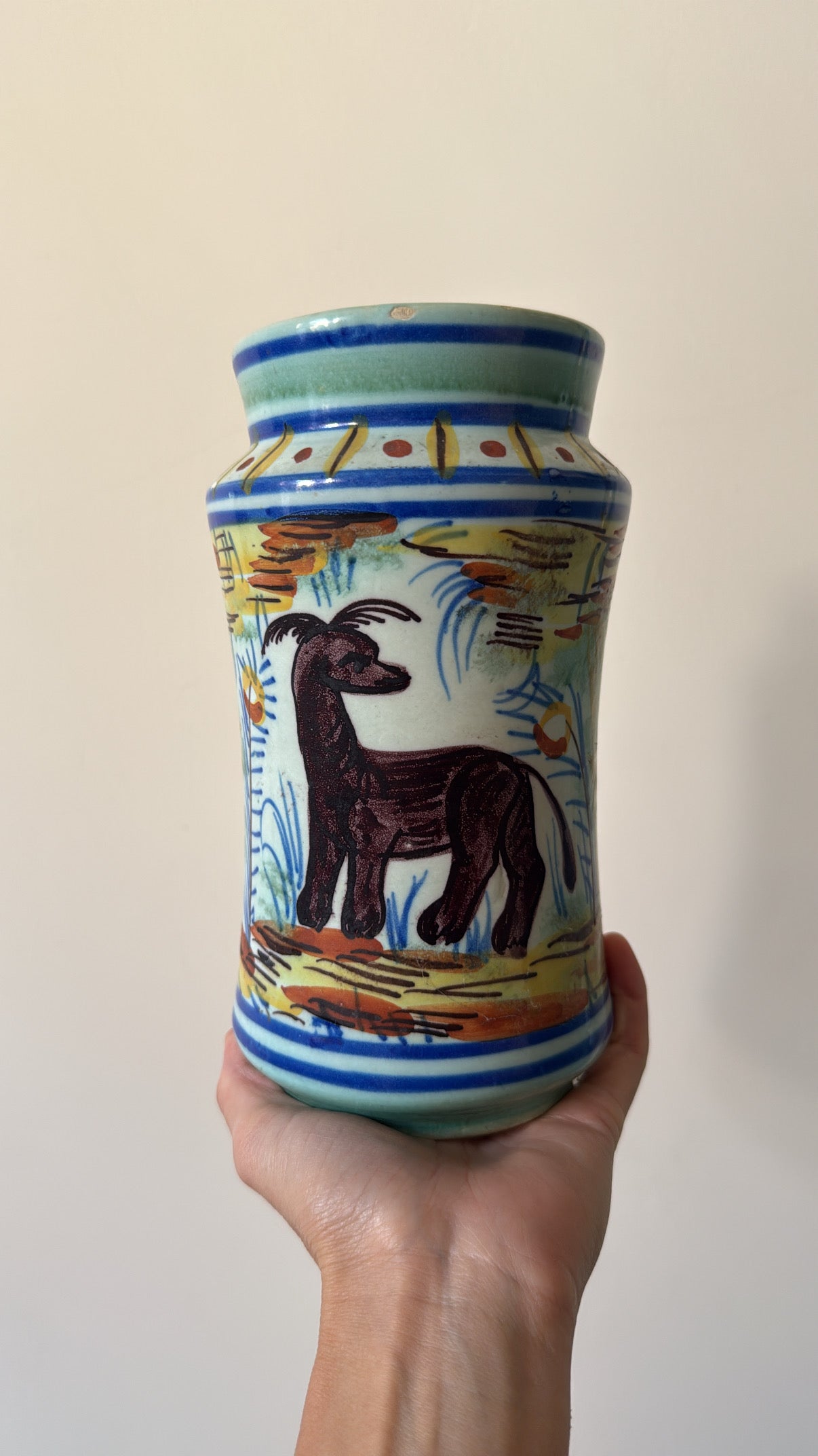 Hand Painted Vase