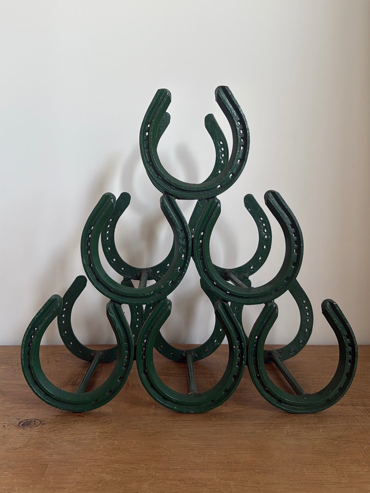 Horse Shoe Wine Rack