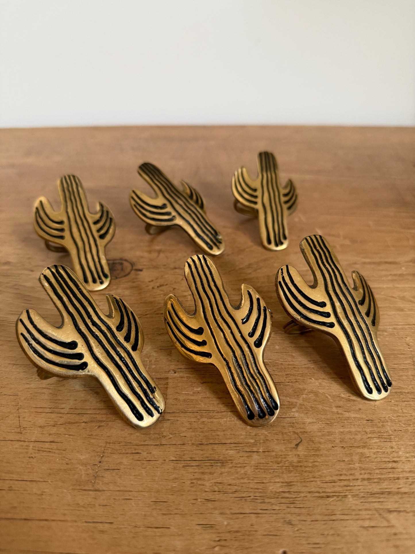 Vintage Cactus Napkin Holders