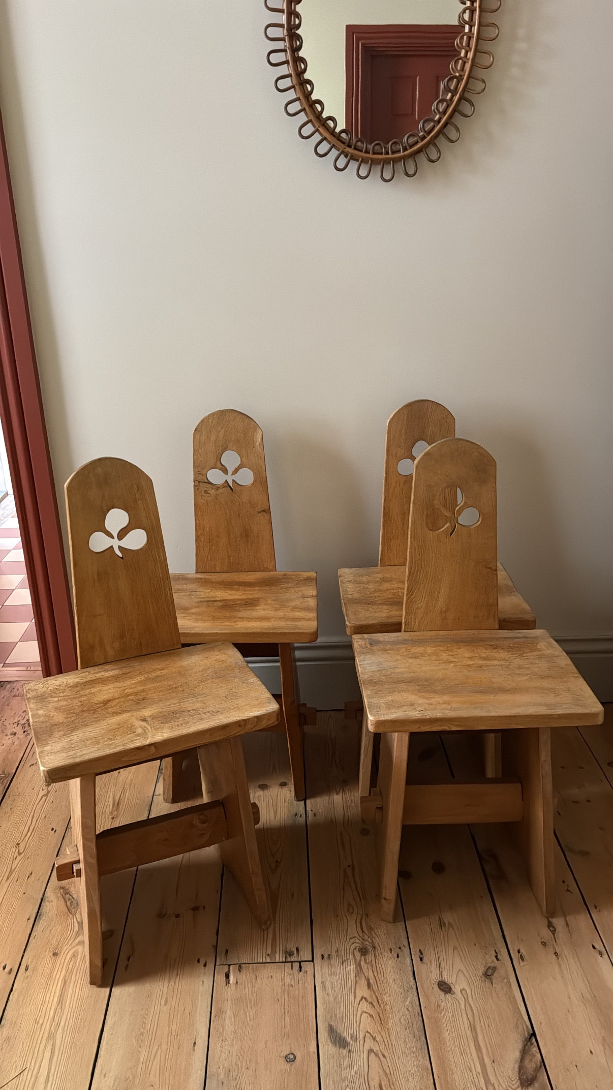 Set of 2 Vintage Mountain Chairs