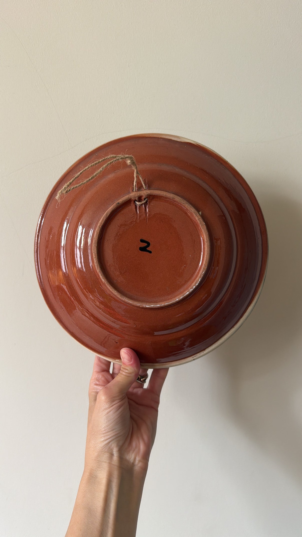 Vintage Hungarian Wall Plate