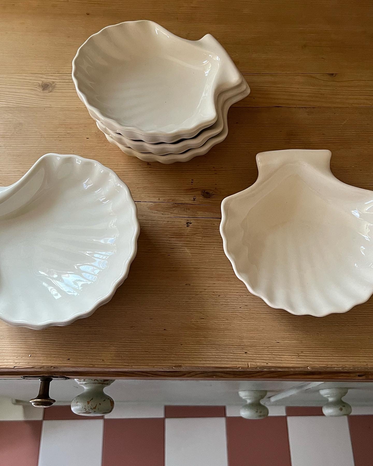 Vintage Shell Dishes