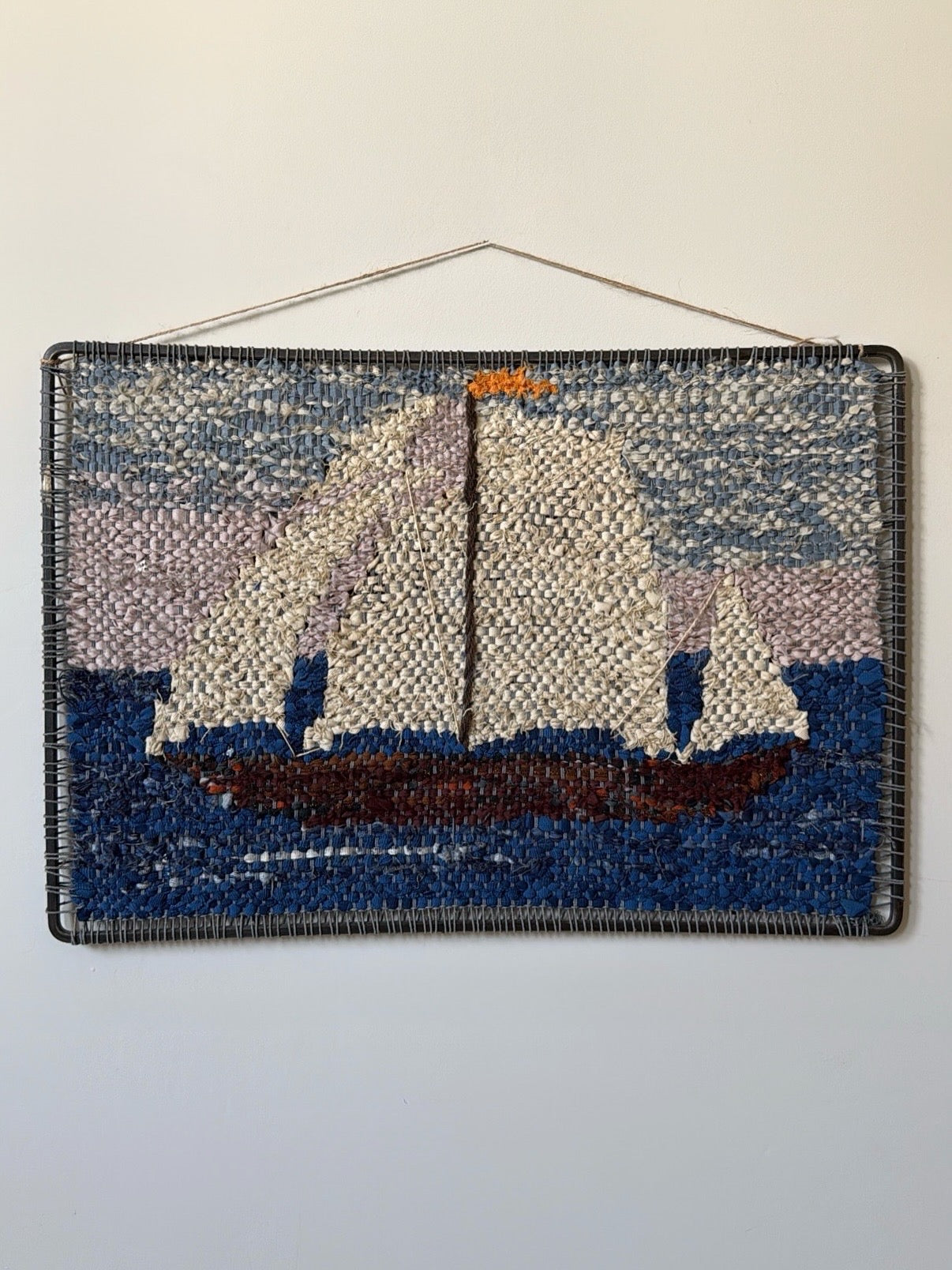 Vintage Ship Textile