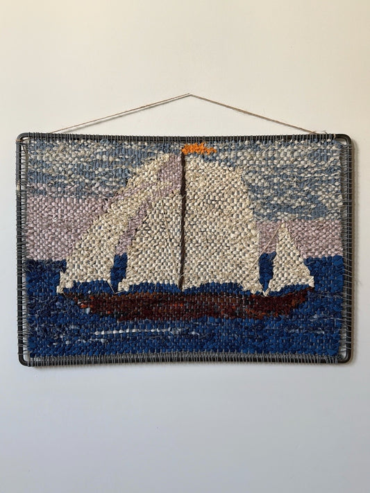Vintage Ship Textile