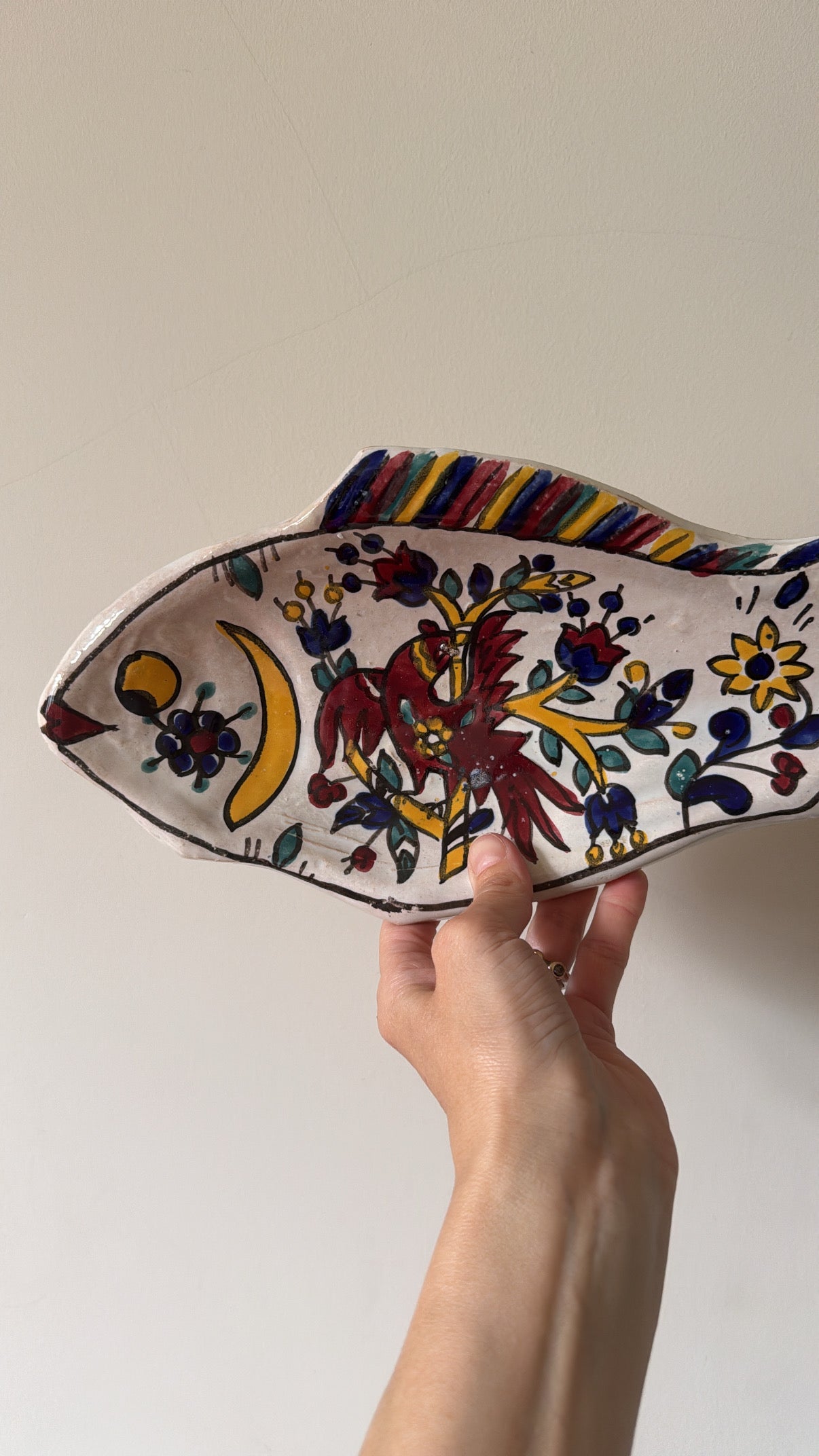 Vintage Fish Wall Plate