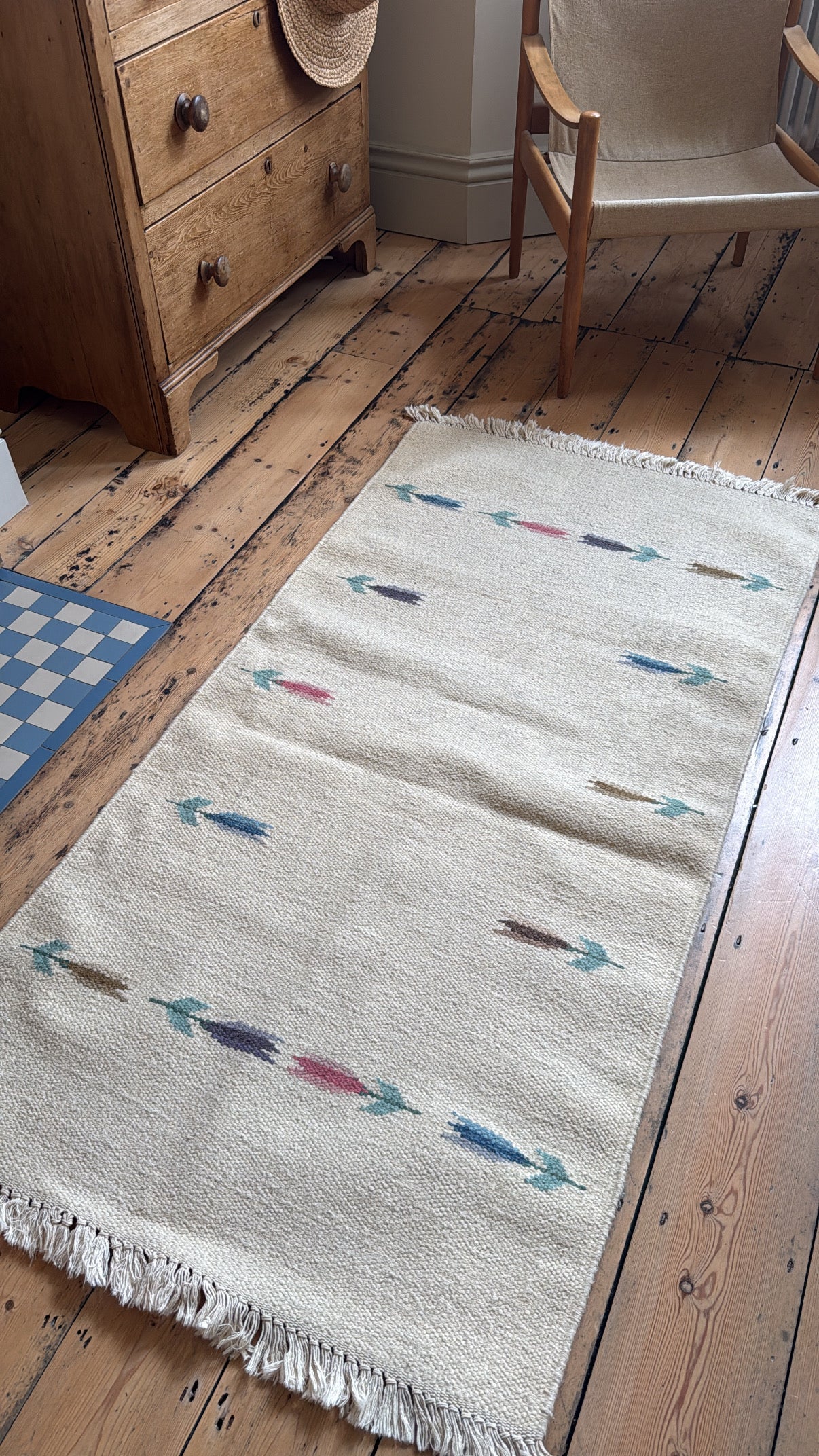 Vintage Tulip Rug