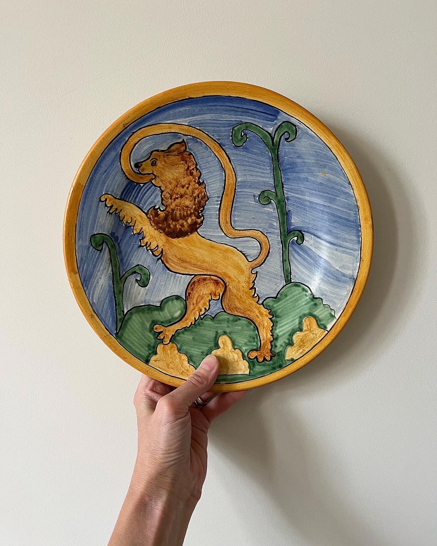 Vintage Mexican Plate