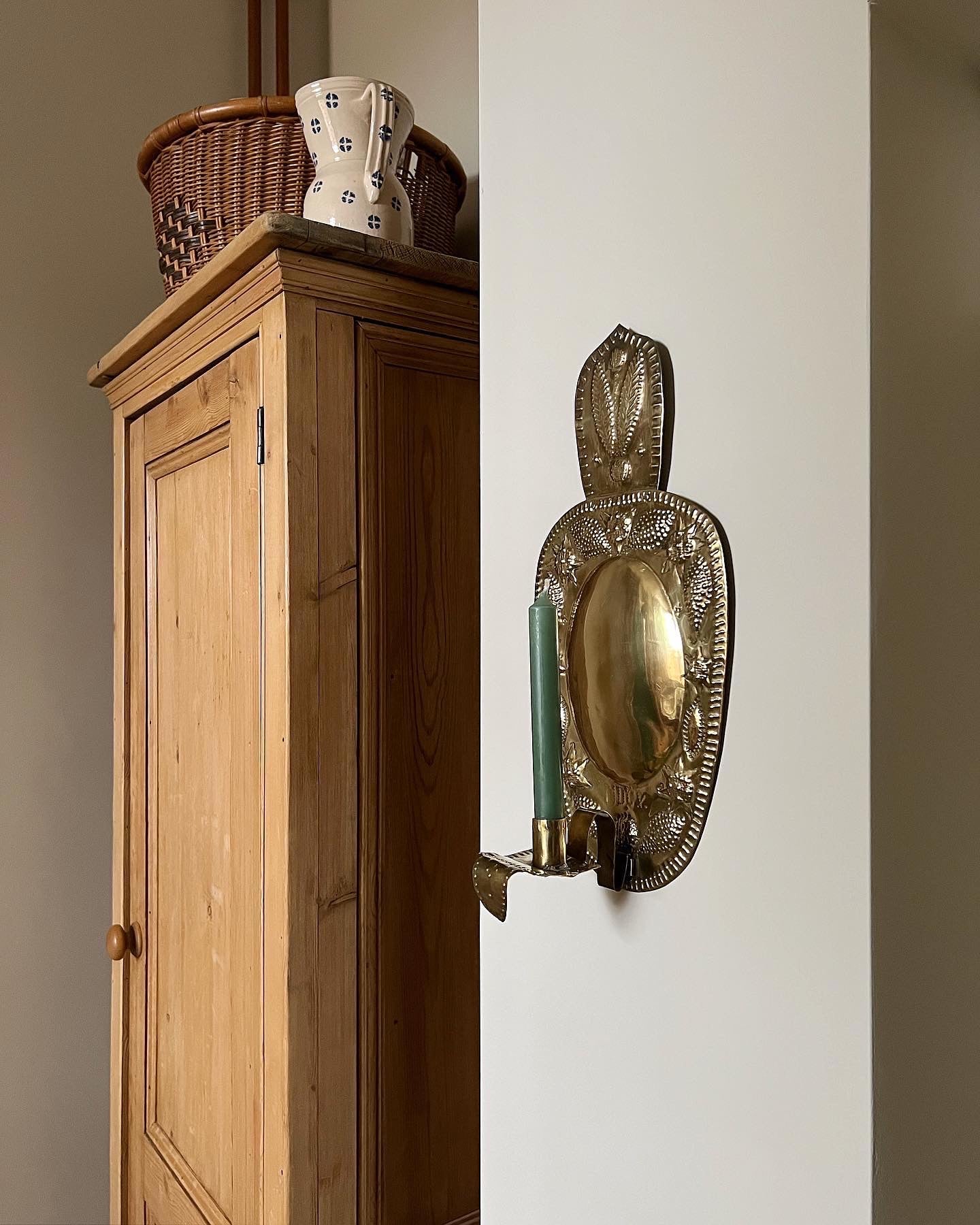 Swedish Brass Sconces