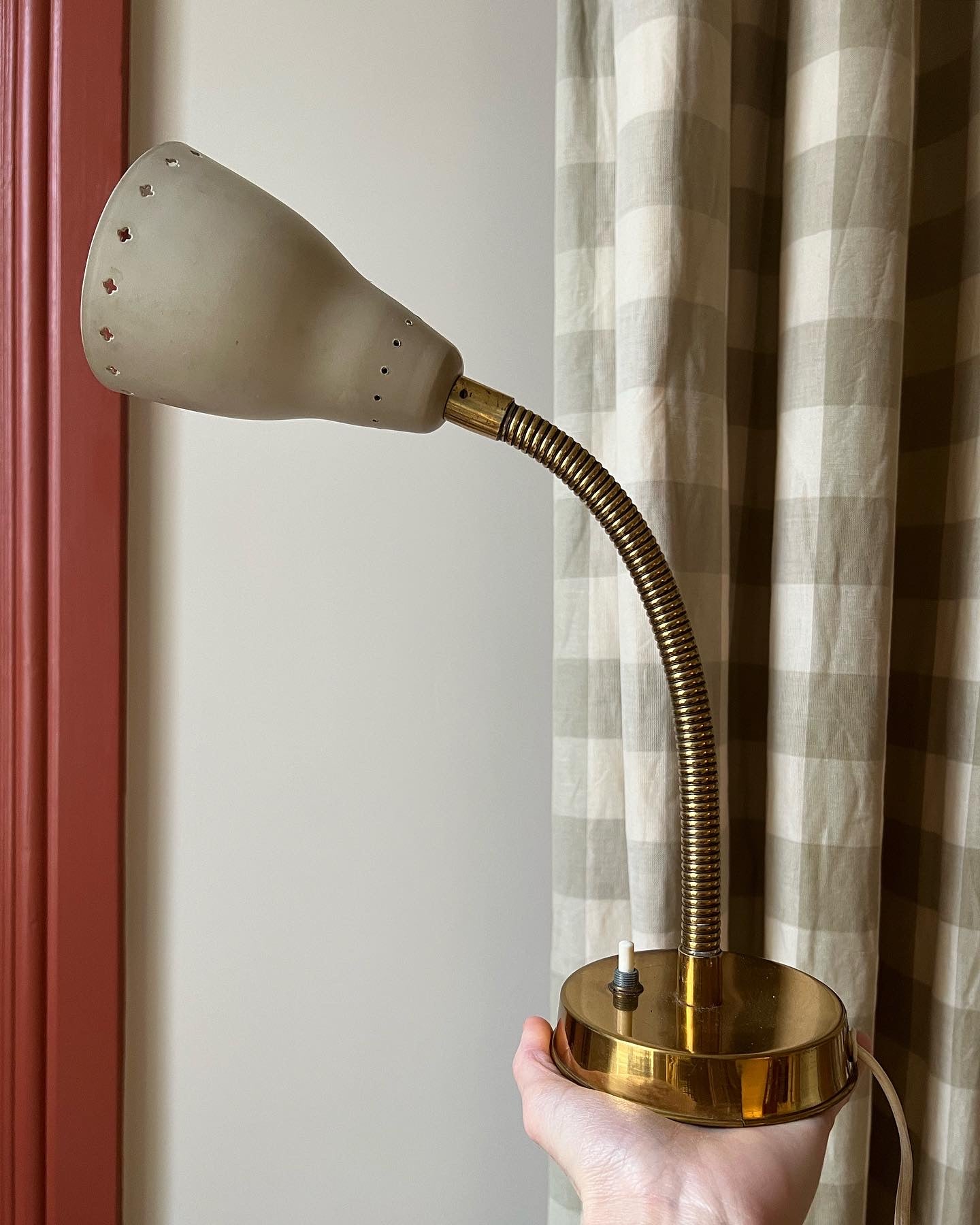 Vintage Brass Lamp