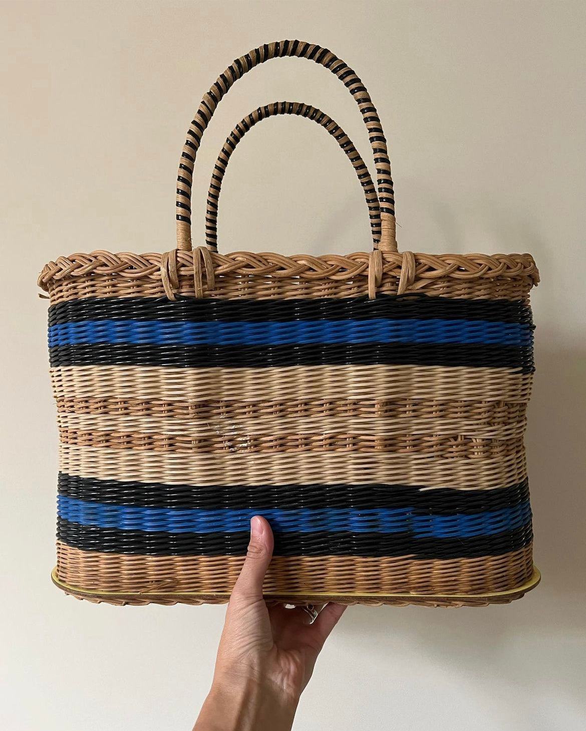 Vintage Rattan Bag