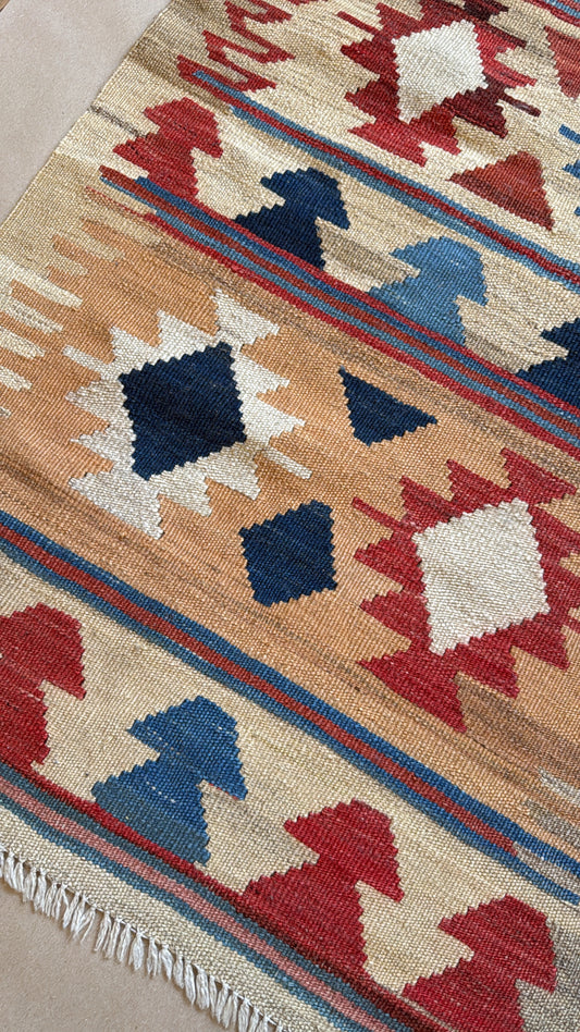 Small Vintage Kilim