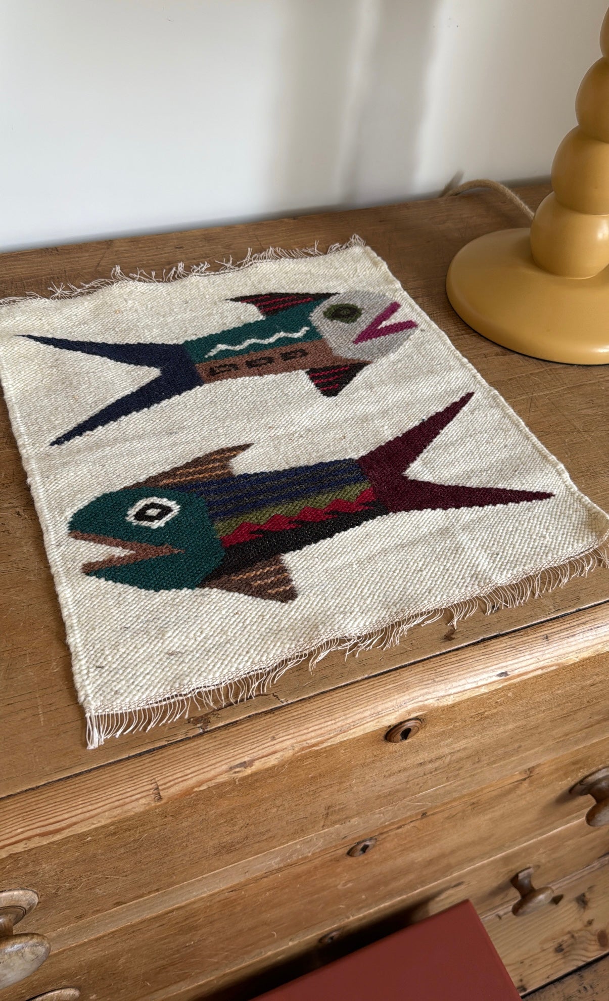 Vintage Fish Wall Hanging