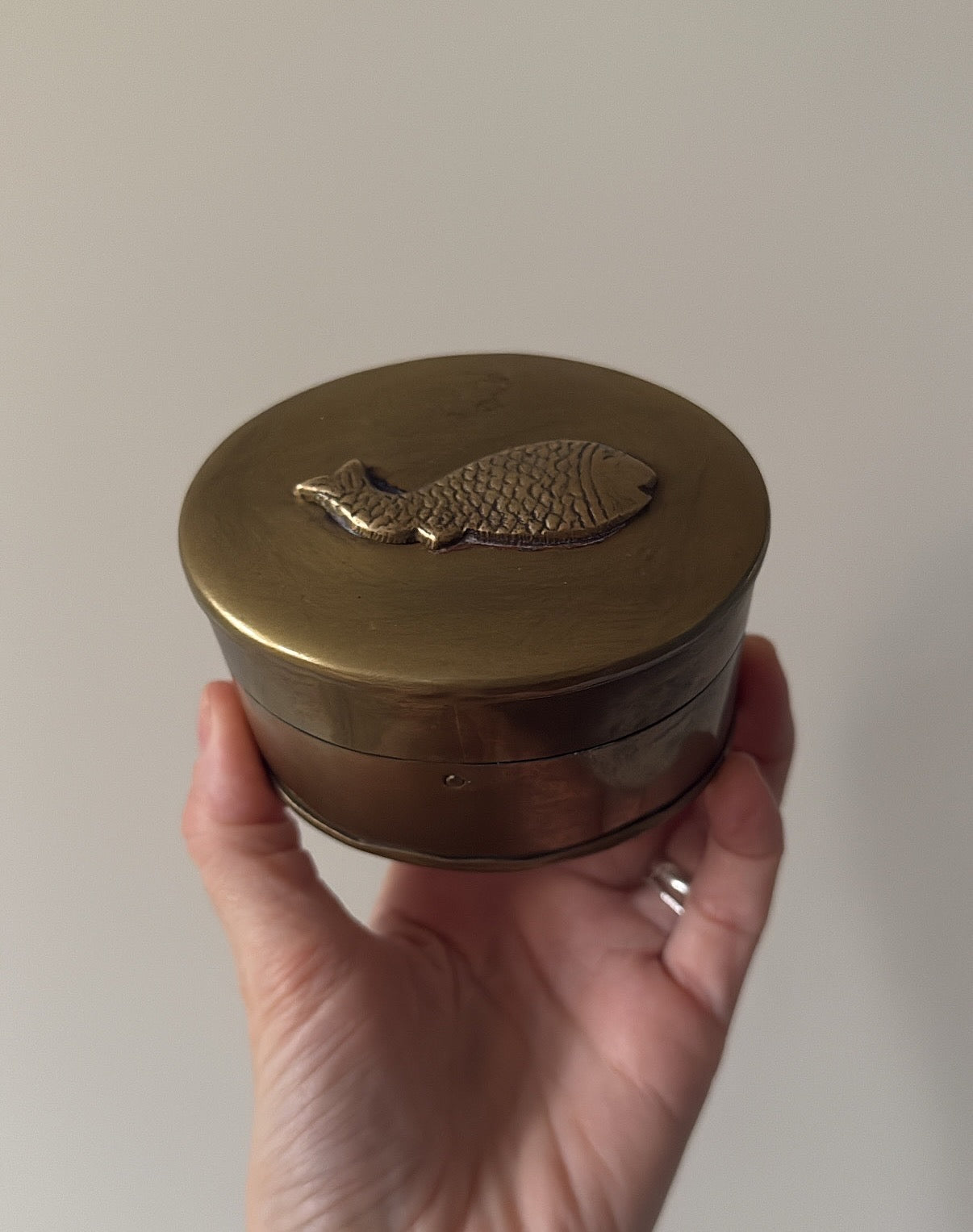 Vintage Brass Box