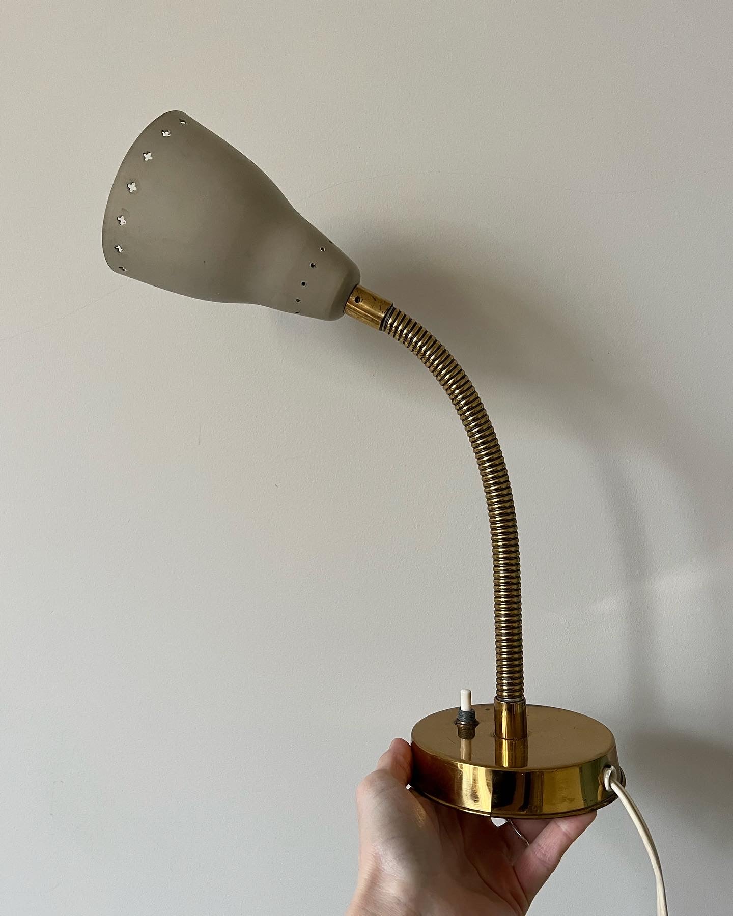 Vintage Brass Lamp