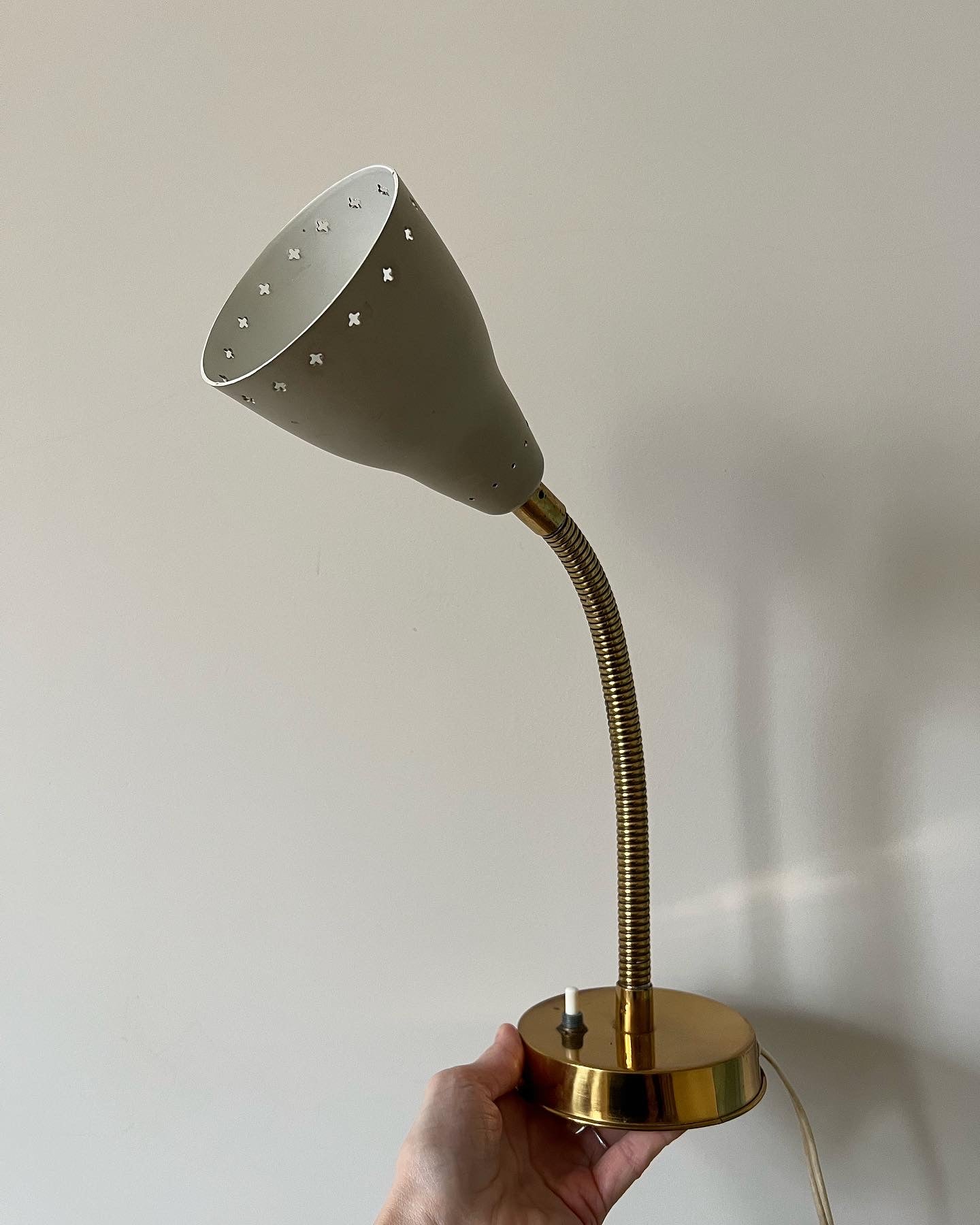 Vintage Brass Lamp