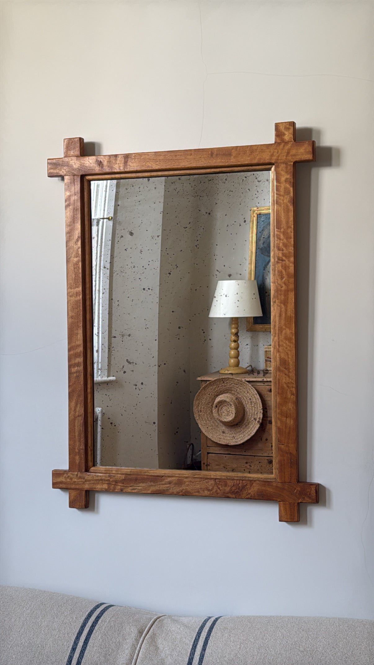 Vintage Folk Art Mirror