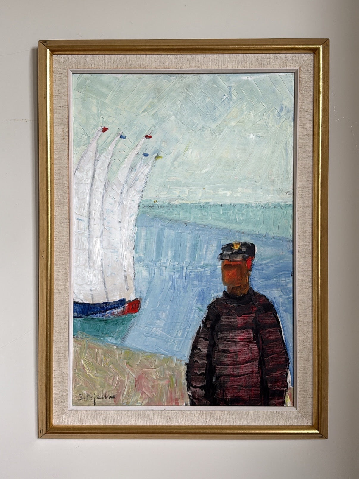 Vintage Fisherman Oil