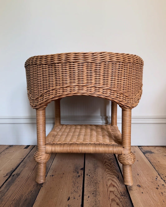 Rattan Side Table