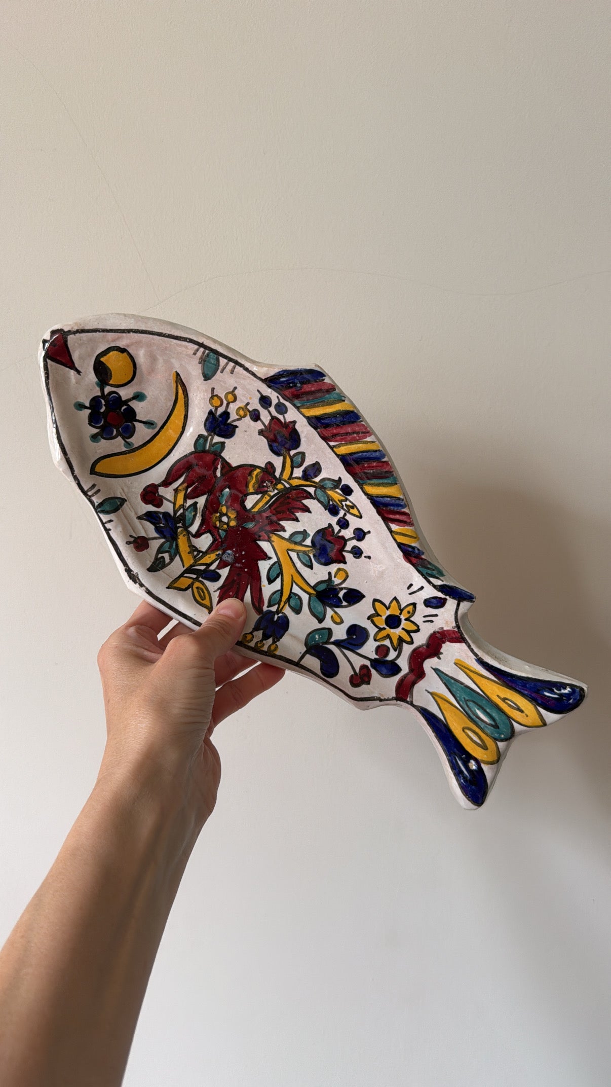 Vintage Fish Wall Plate