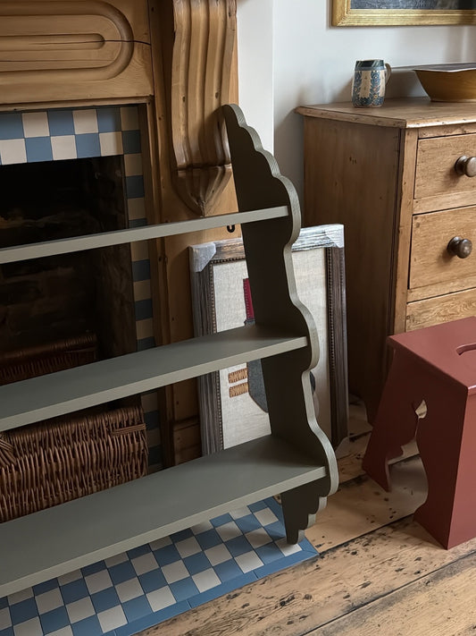 Vintage Painted Shelf