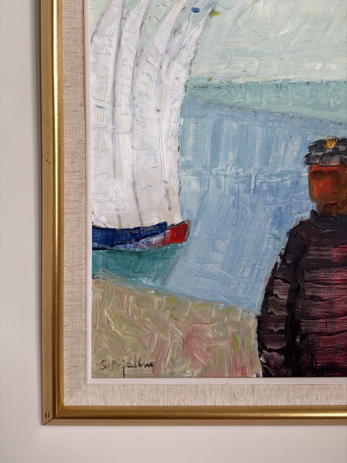 Vintage Fisherman Oil