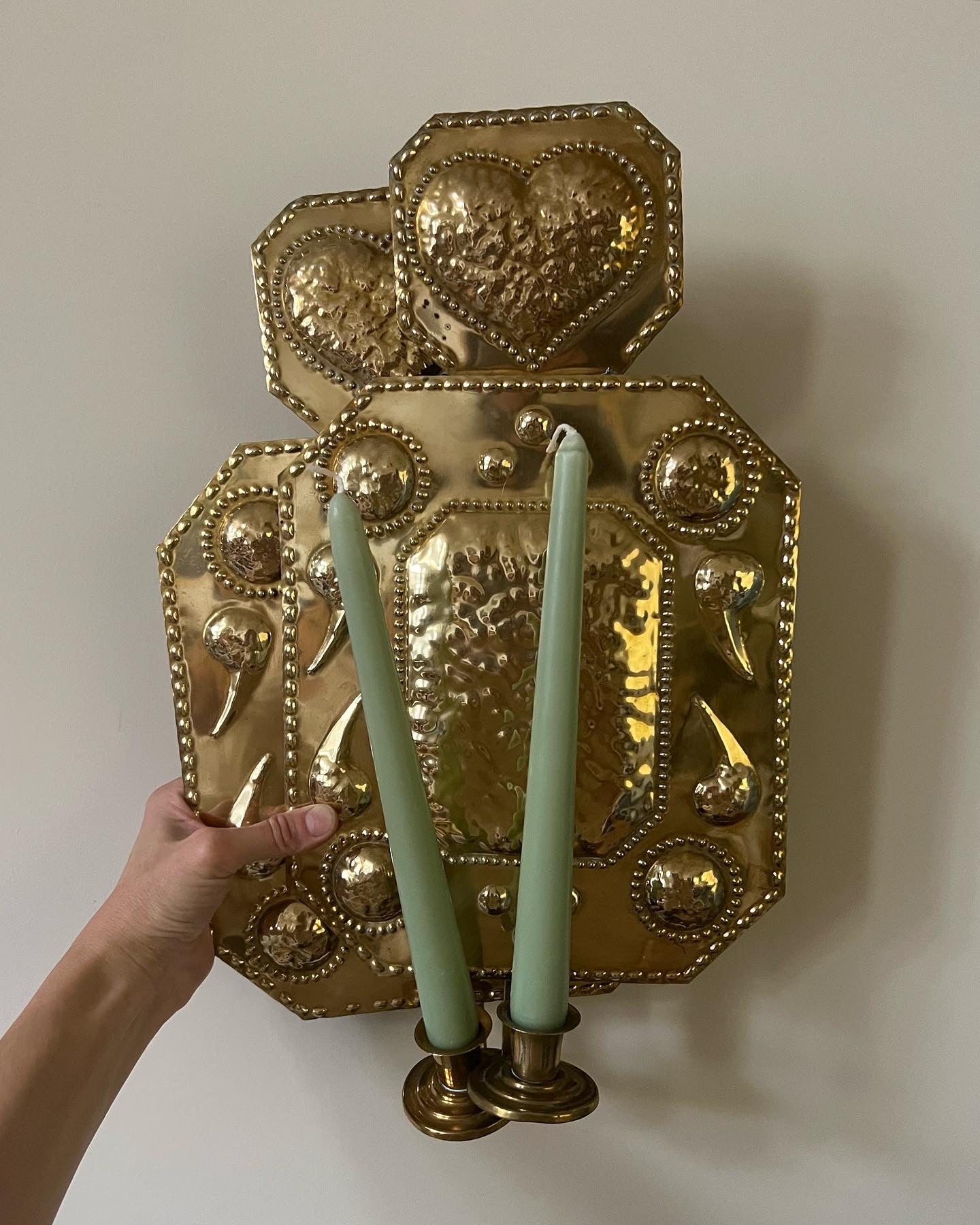 BRASS SCONCES