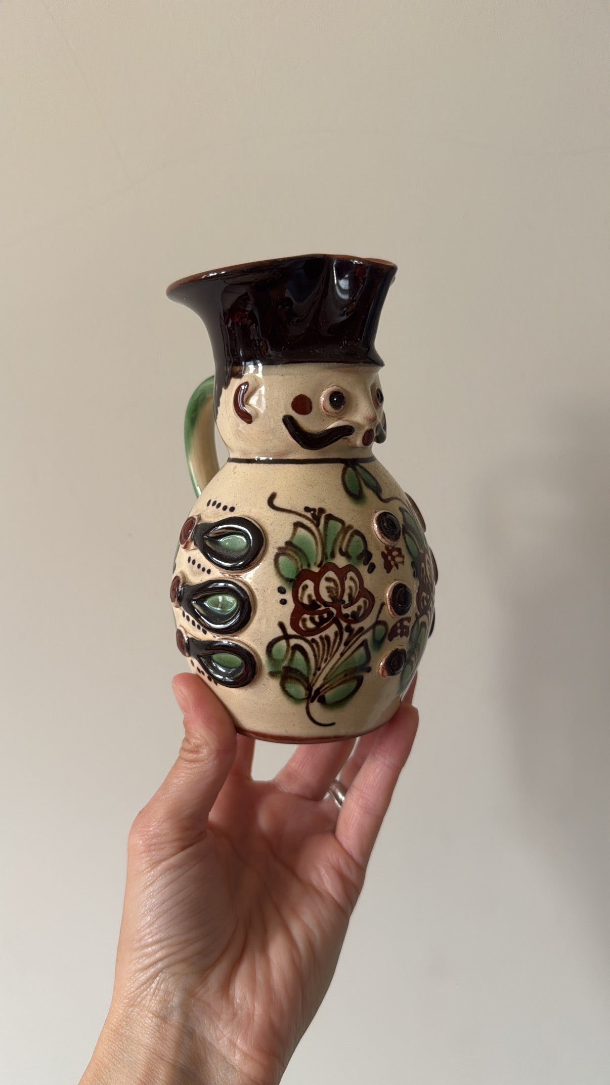 Vintage Hungarian Wine Pitcher