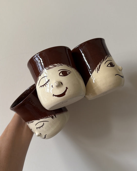 Set of 3 Vintage Mugs