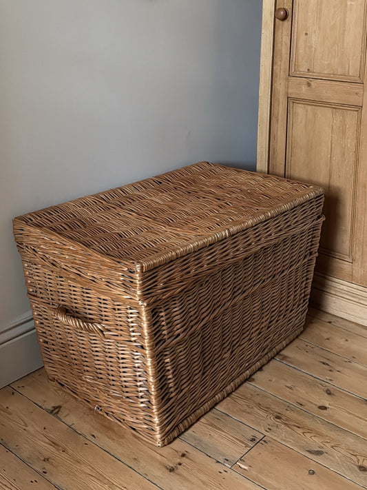 French Rattan Chest