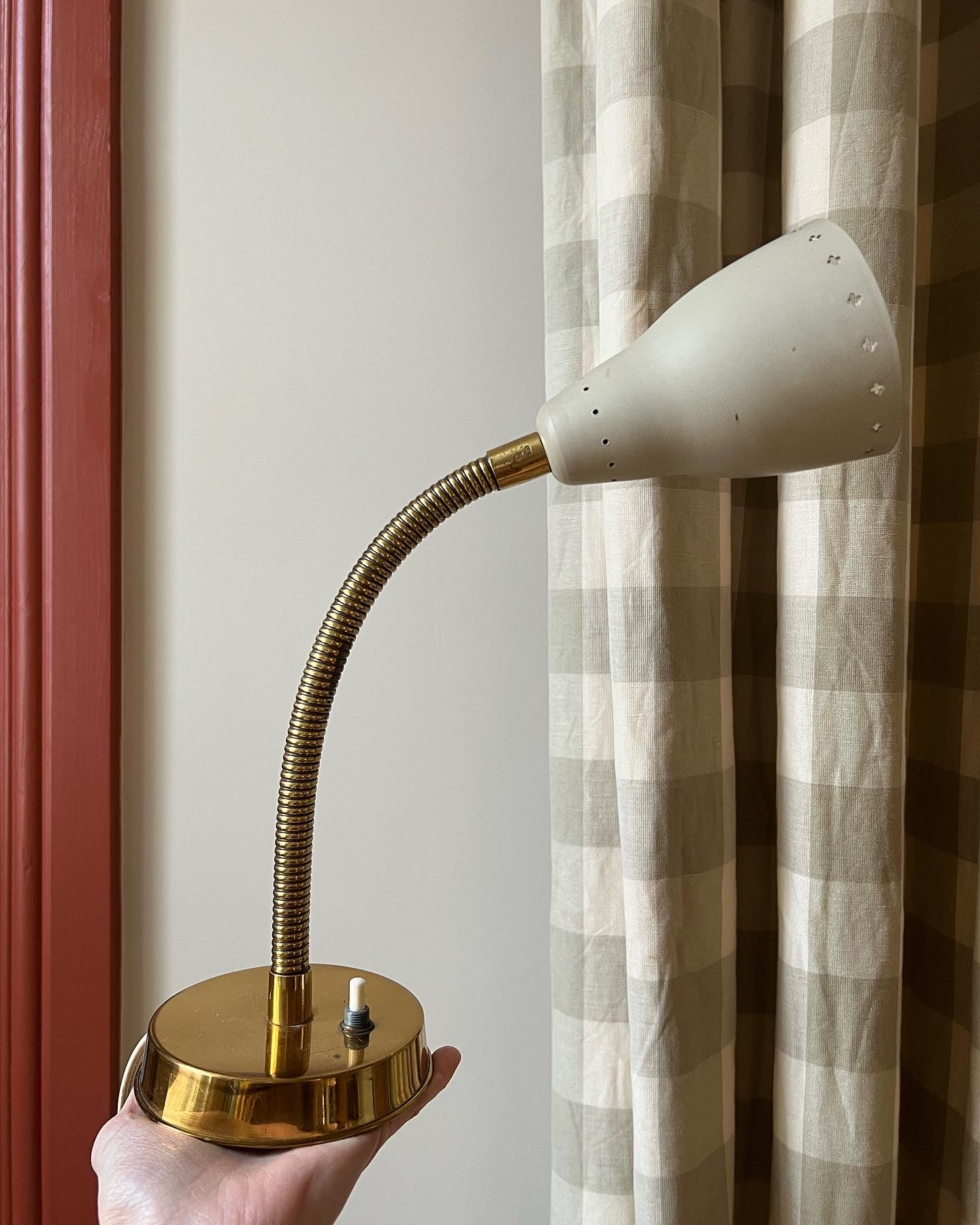 Vintage Brass Lamp