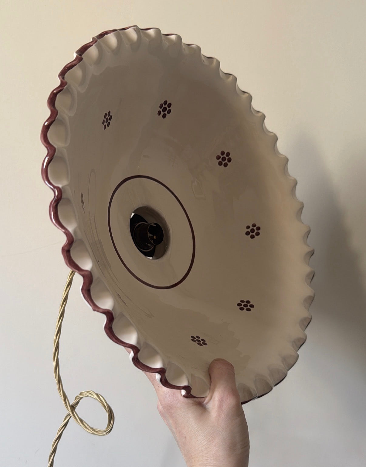 The Bohome Ceramic Pendant