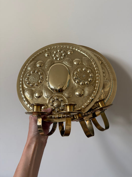 Swedish Round Sconces