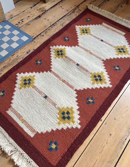 Small Swedish Rug/Wall Hanging