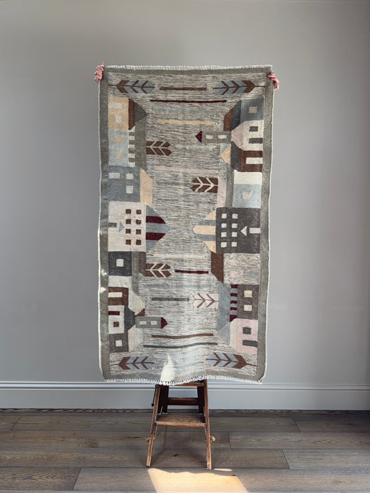 Vintage Houses Rug