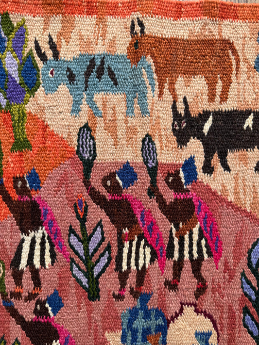 Vintage African Tapestry