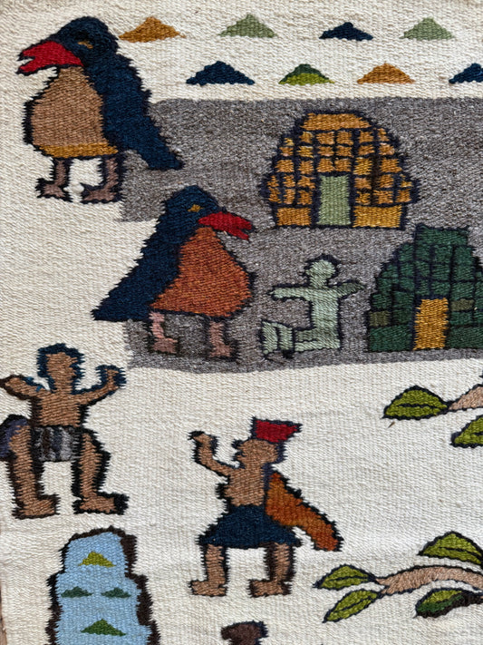 Vintage African Tapestry