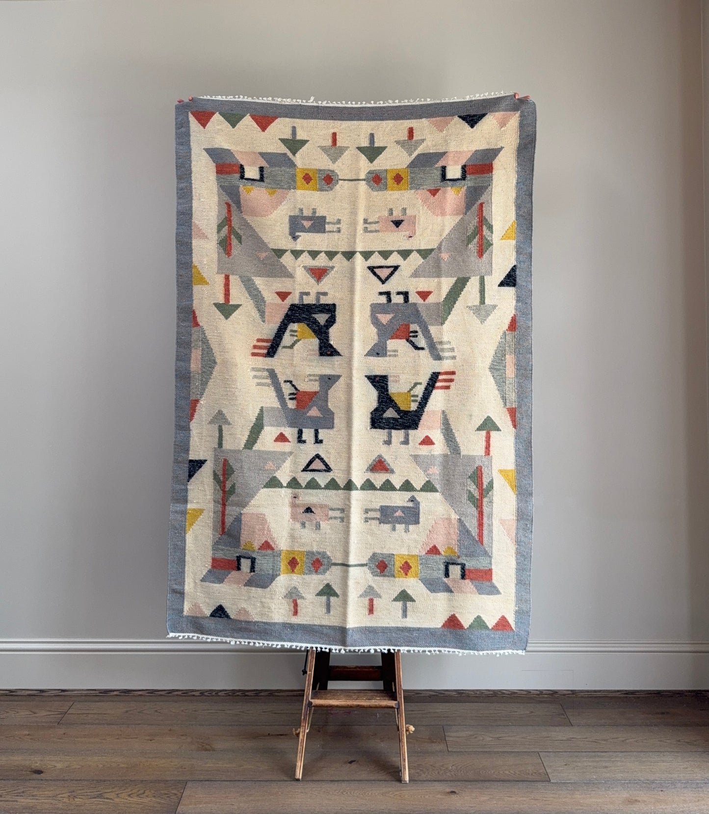 Vintage Birds & Trees Rug