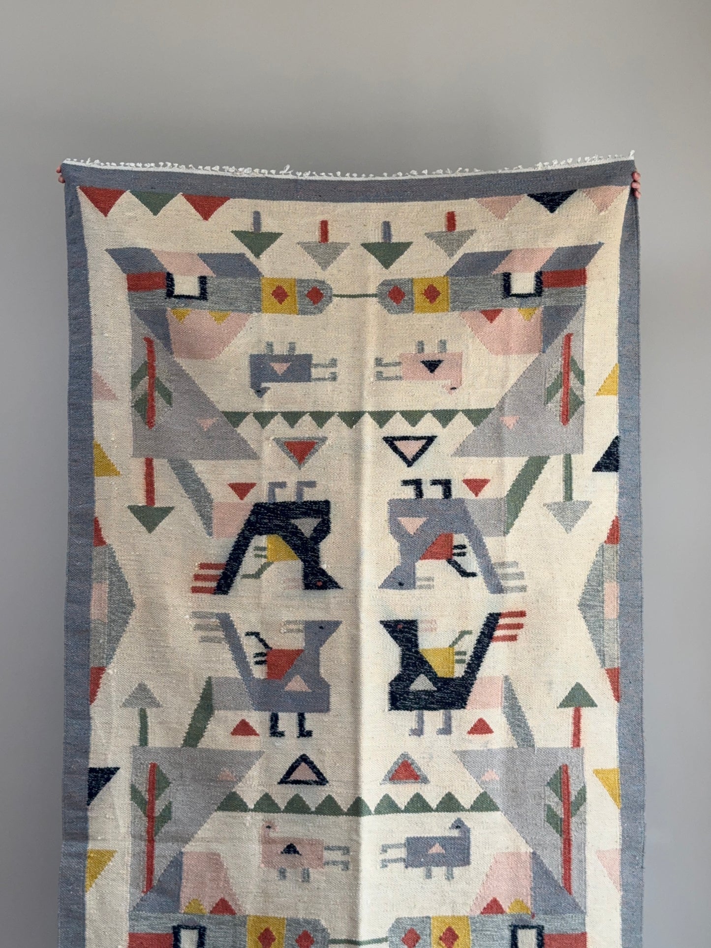 Vintage Birds & Trees Rug