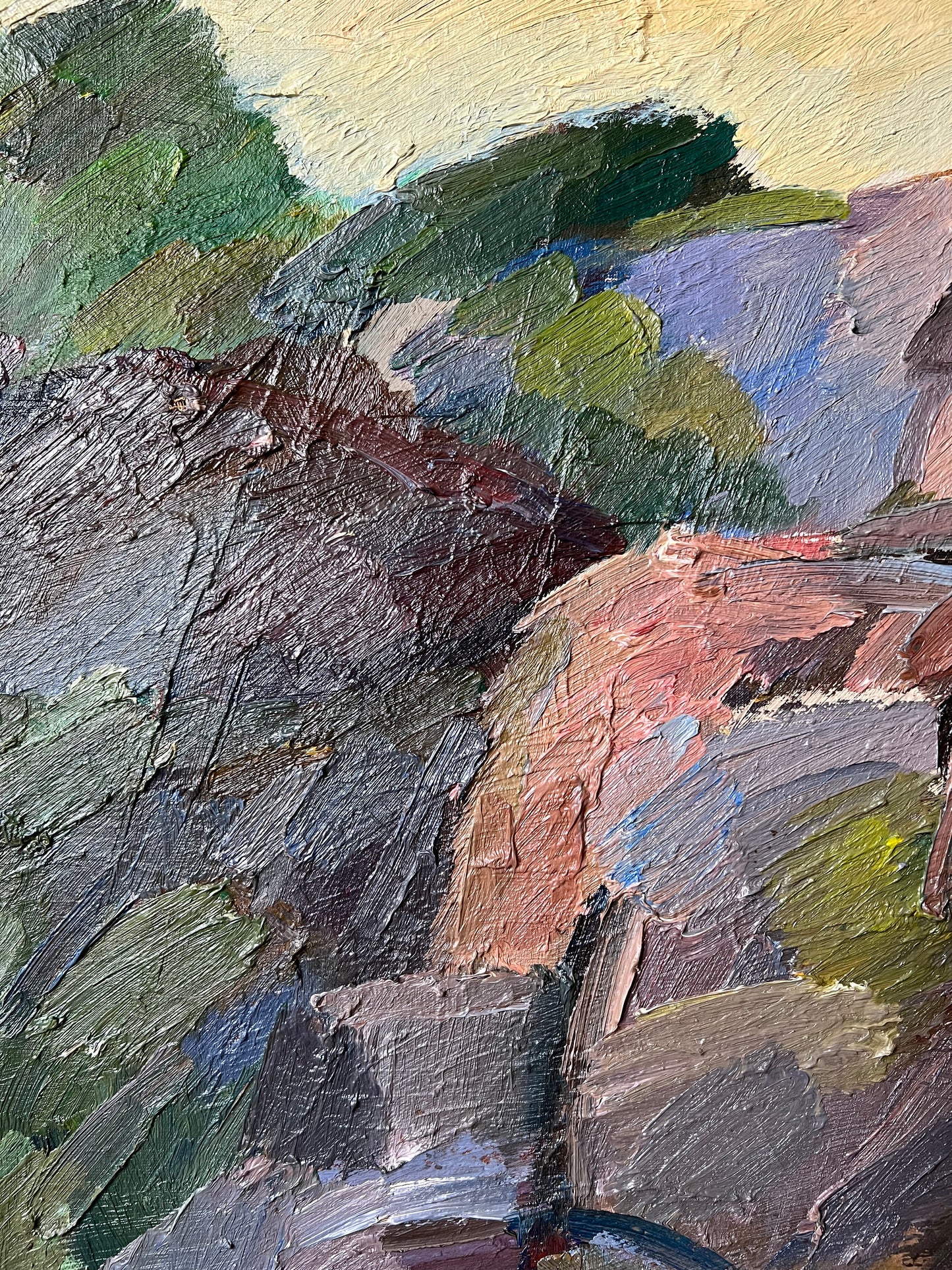 Impasto Landscape