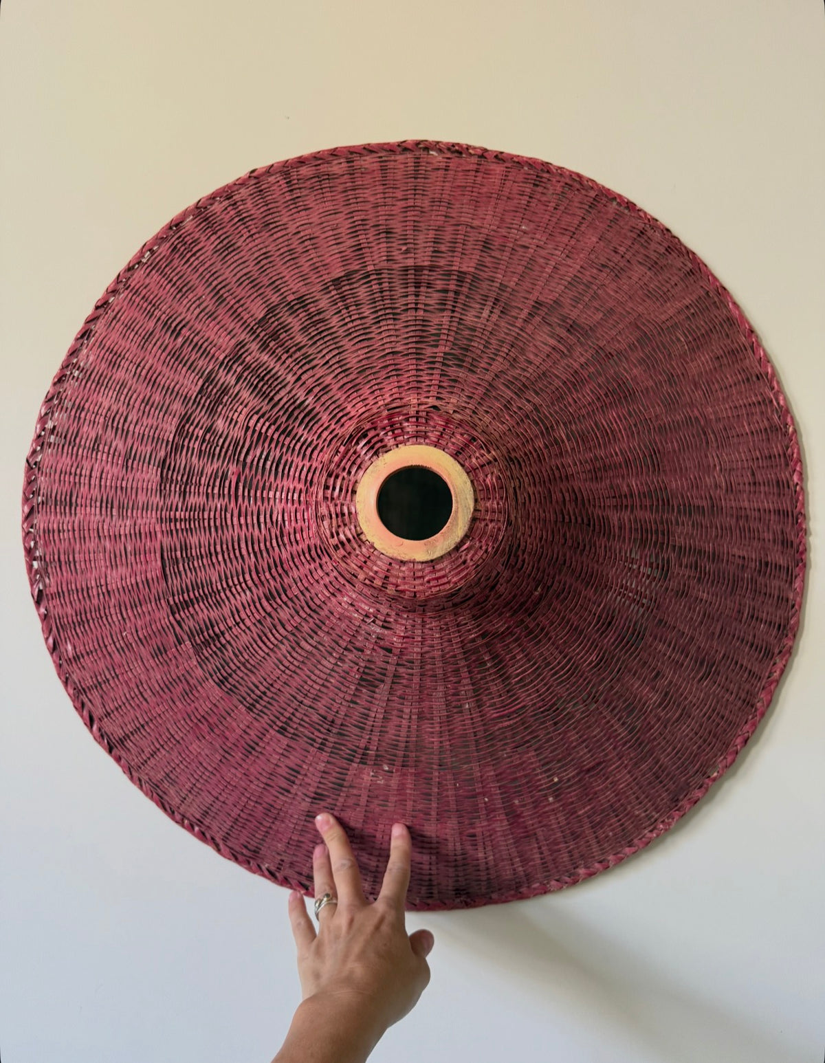 French Rattan Pendant
