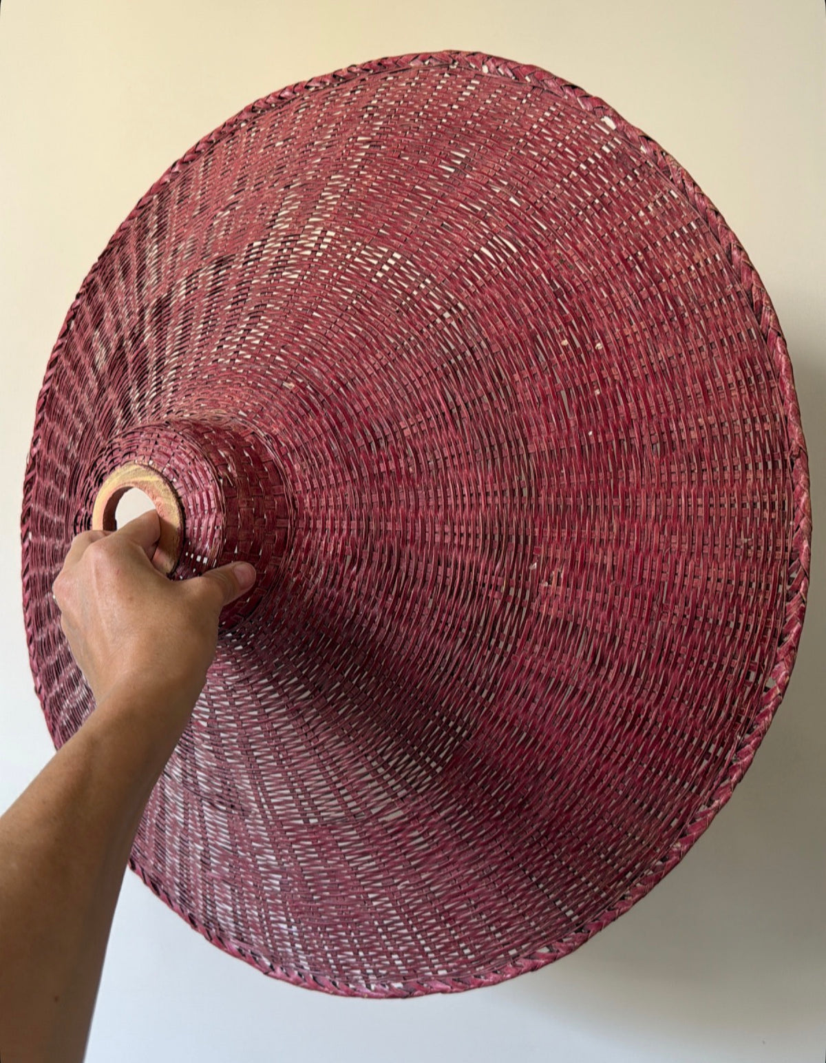French Rattan Pendant