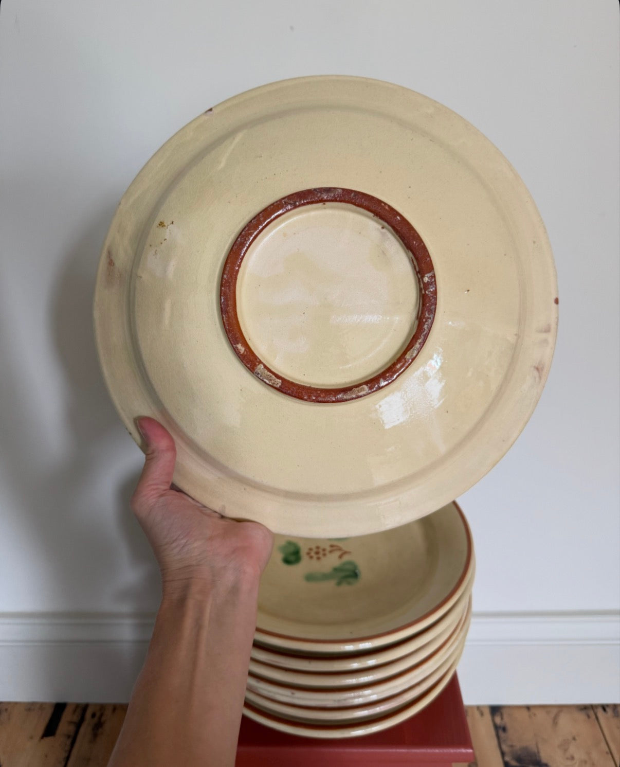 Large Italian Dinner Plates