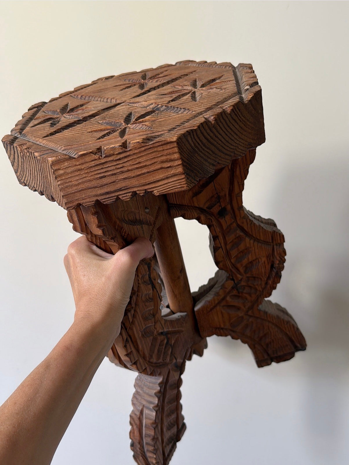 Folk Art Stool
